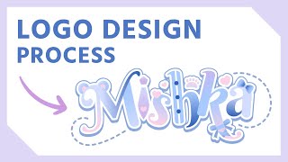 Famous Vtuber Logo process/making ✧ Mishkaberry【Timelapse】 Profile