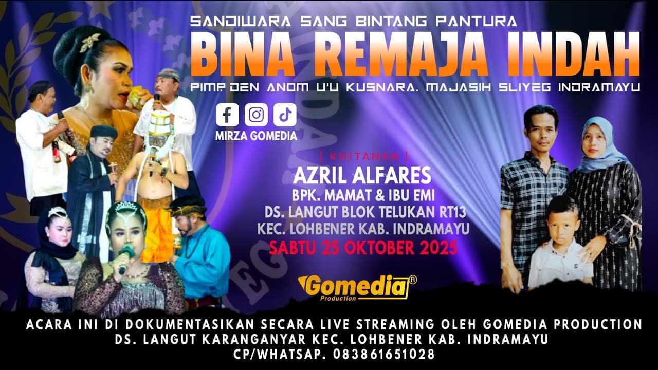 LIVE MALAM SANDIWARA BINA REMAJA INDAH | DS LANGUT 25 OKTOBER 2025