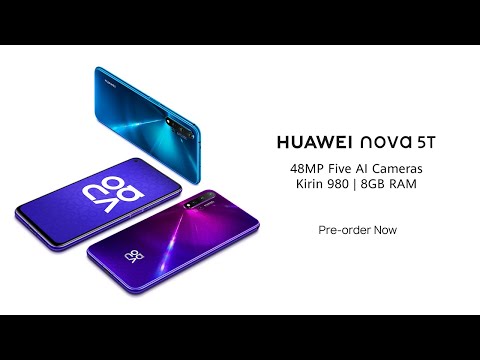 The new HUAWEI nova 5T | 48MP 5 AI Cameras - The new HUAWEI nova 5T | 48MP 5 AI Cameras