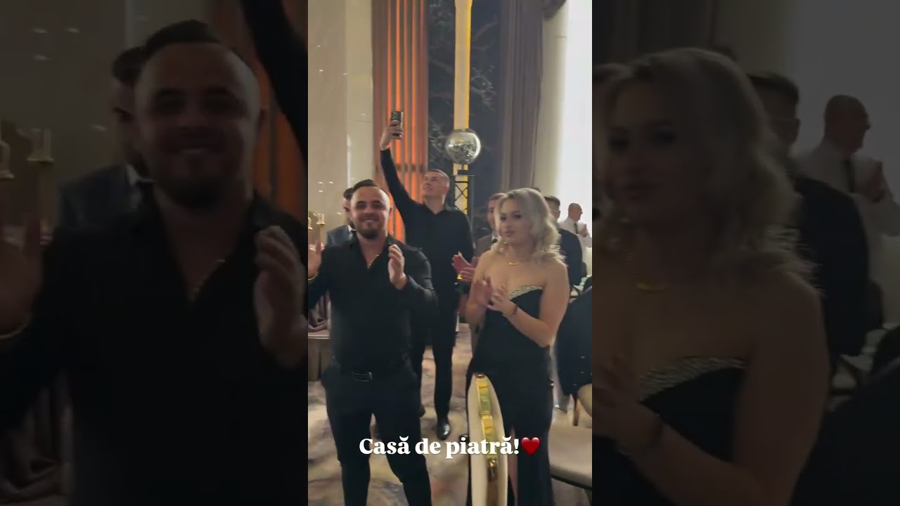 Iancu Sterp și Denisa la nuntă 