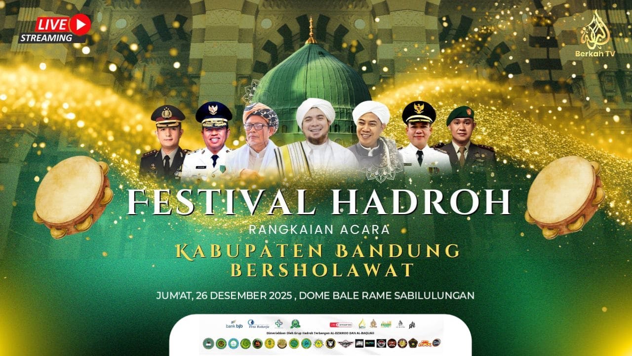 🔴LIVE FESTIVAL HADROH | RANGKAIAN ACARA KABUPATEN BANDUNG BERSHOLAWAT