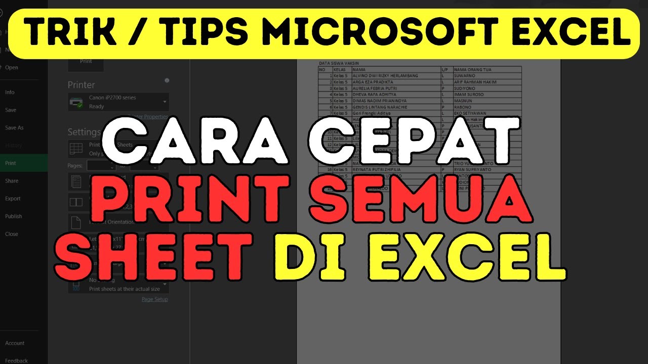 Cara Pdf Excel Semua Sheet Cara Pdf Excel Semua Sheet