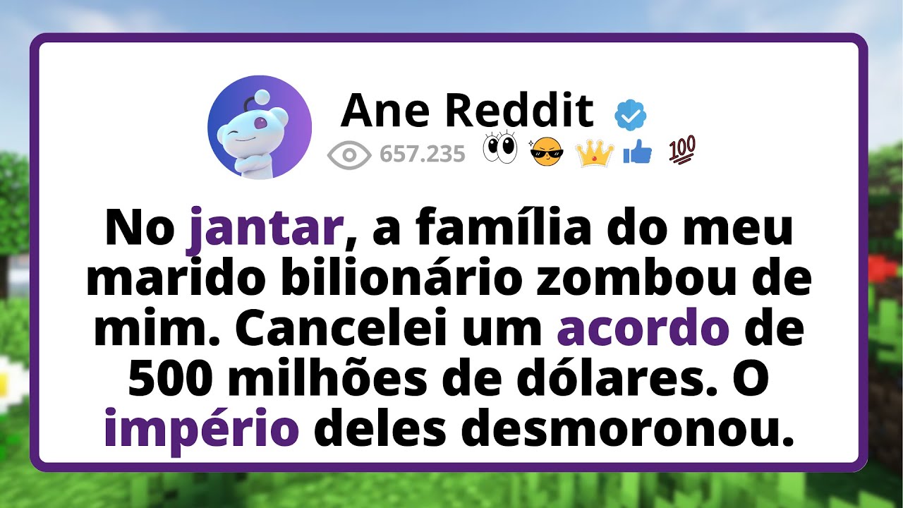 No JANTAR, a família do meu MARIDO bilionário zombou de MIM. Cancelei um acordo de 500 milhões...