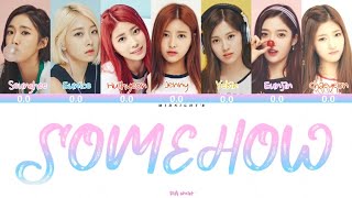 Download Lagu DIA (다이아) - 'Somehow (왠지)' Lyrics 가사 + Line Distribution (Color Coded Han/Rom/Eng) MP3