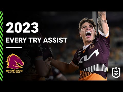 Every Reece Walsh Try Assist | NRL 2023
