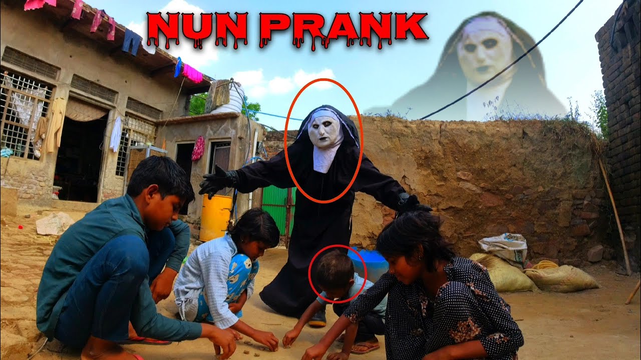 Baby Nun Prank Part 1 😱 Evil nun funny video | Amazing Funny Video 2025