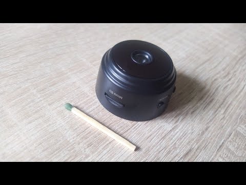 Настройка беспроводной IP мини камеры / Подключение  WiFi смарт камеры в домашней сети