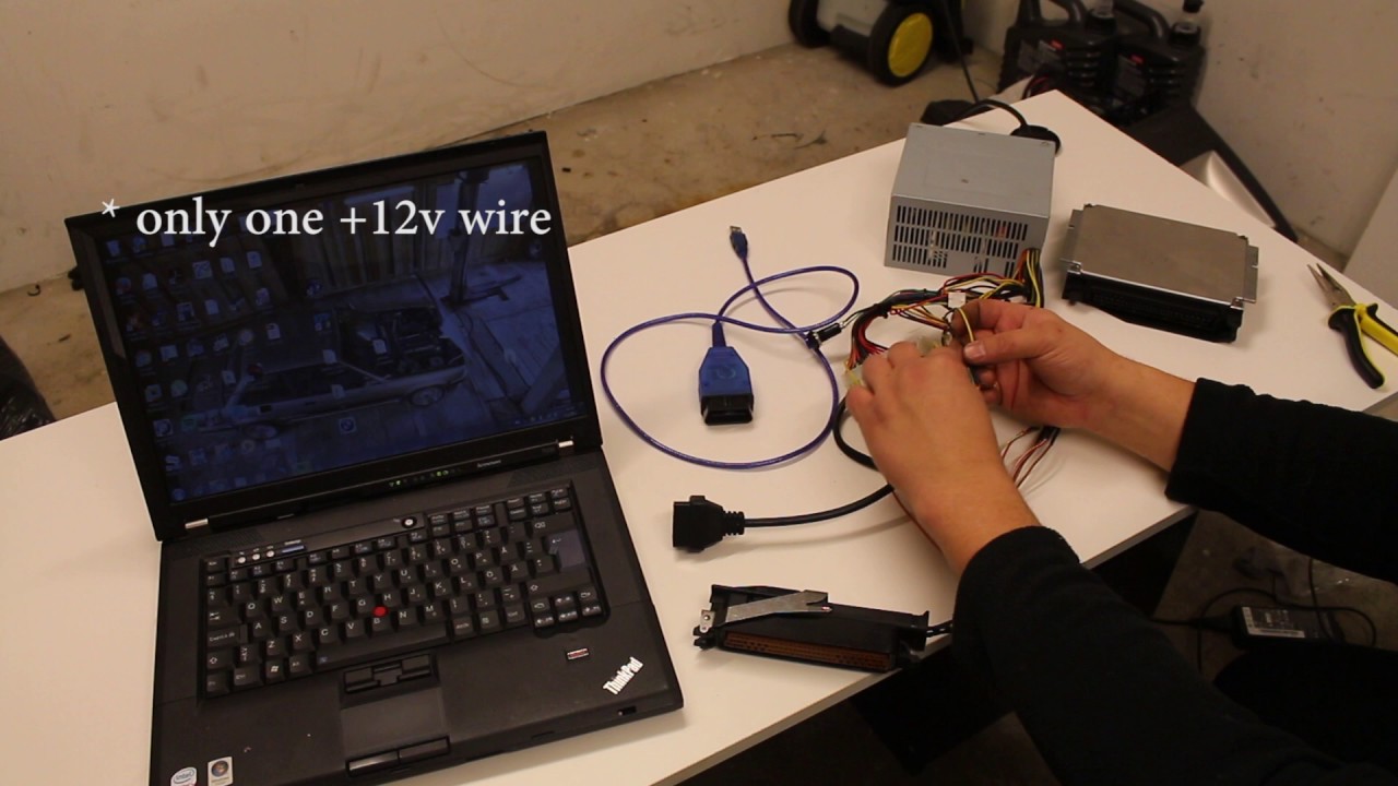 How to tune ms41 ECUs (BMW m52/s52 engines): bench setup - YouTube