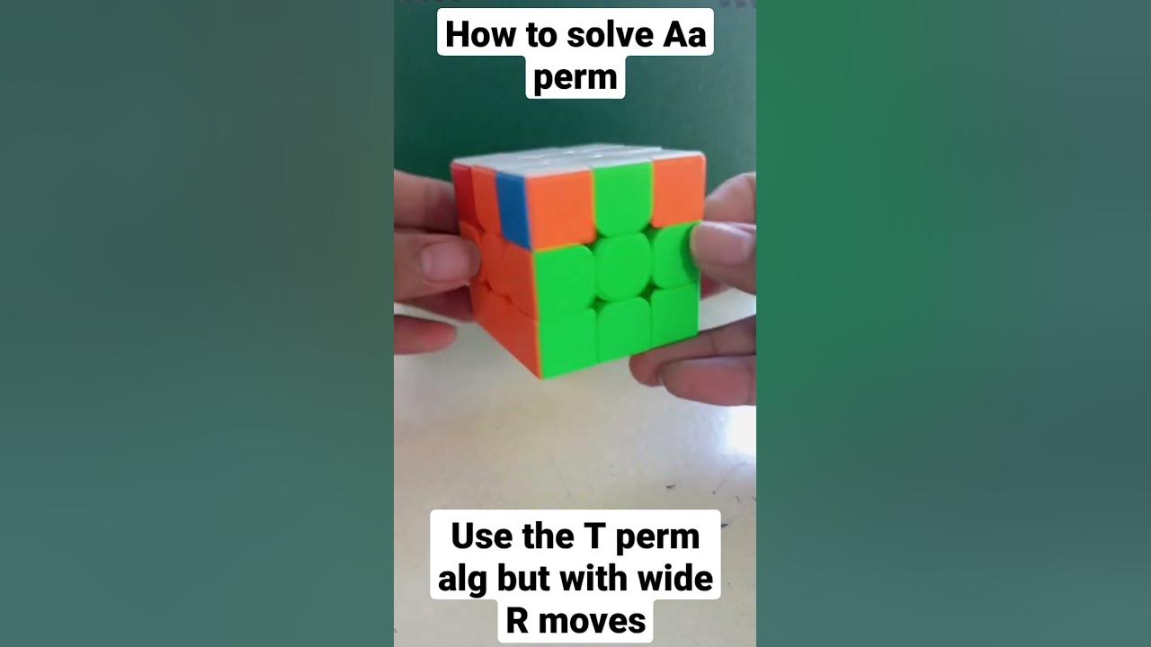 Easy algorithm for Aa Perm - YouTube
