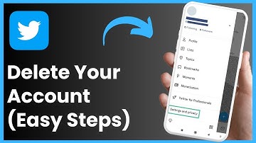 How to Delete Your Twitter Account !