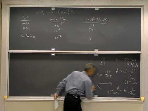 MIT: Lecture 35: Enzyme catalysis