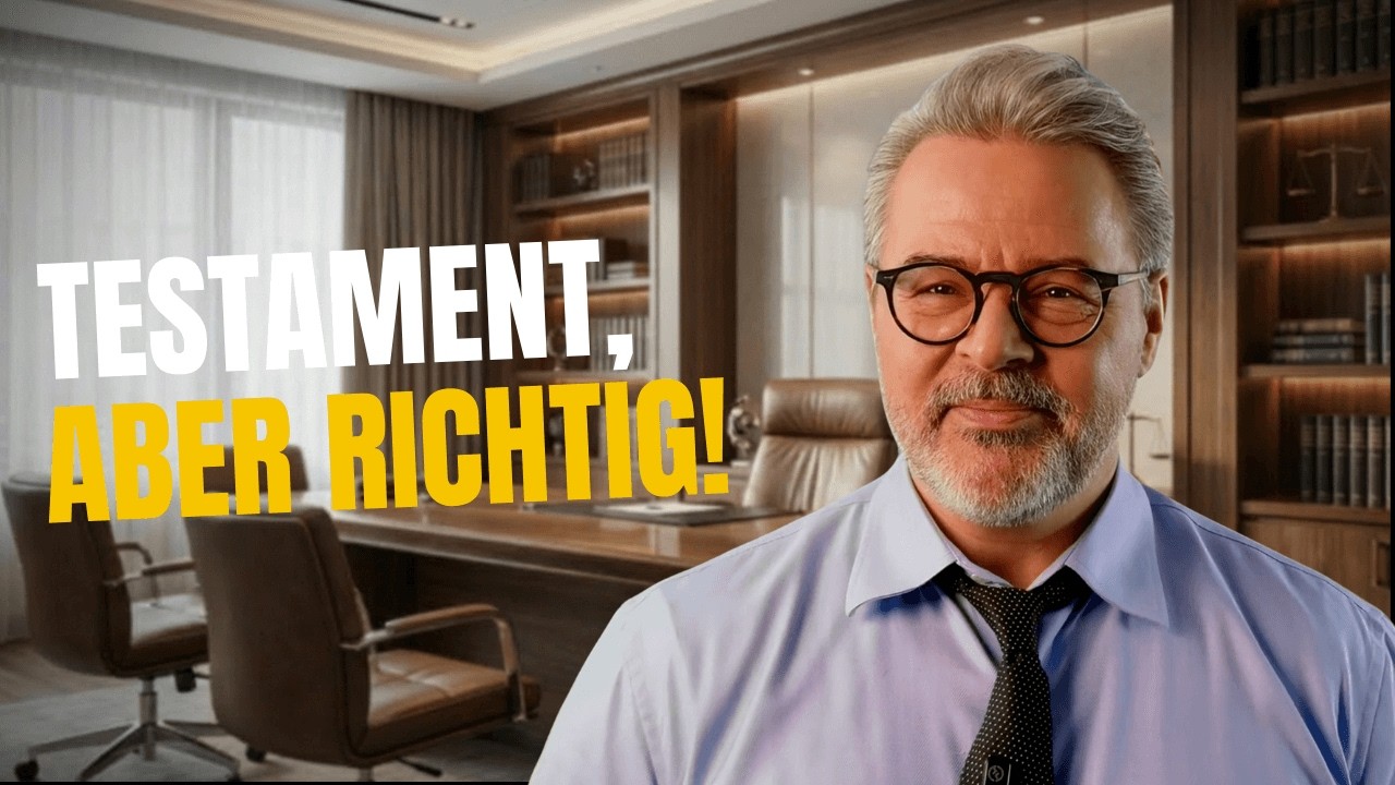 So verfasse ich mein Testament⁉️😱 Testament-RealTalk mit Ralph Butenberg
