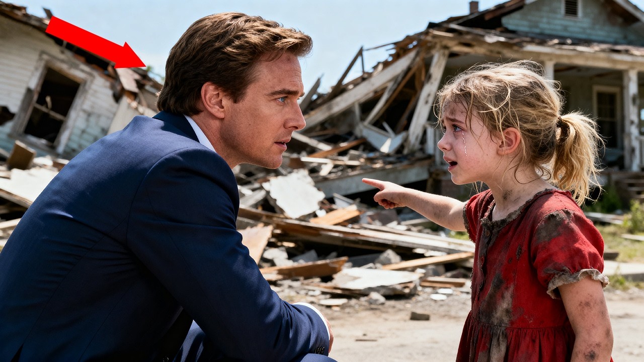 Billionaire Dad Finds a Poor Girl Crying at Her Destroyed Home, His Next Move Shocks All...