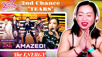FIRST TIME REAKSI X-FACTOR INDONESIA || 2ND CHANCE "TEARS" || BLIND AND HONEST REACTION