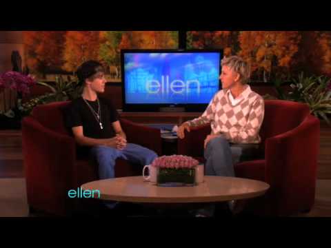 Justin on Ellen- Katy Perry,Bullying, DATING! and ...