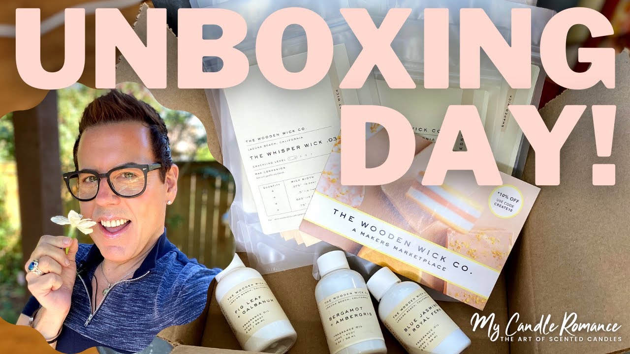 UNBOXING SCENTED CANDLE SUPPLIES! YouTube