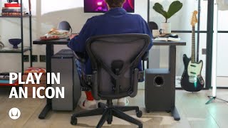 Gaming Edition of the Aeron Chair - YouTube