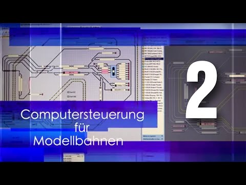 Video: Automatisierte Modellbahnanlage mit zwei Zügen (V2.0) - Arduino basiert - Gunook