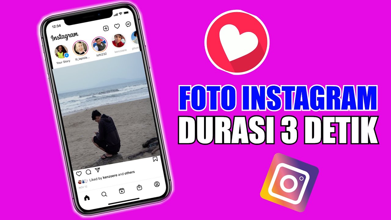 Cara Foto Instagram Memakai Settingan Waktu 3 Detik
