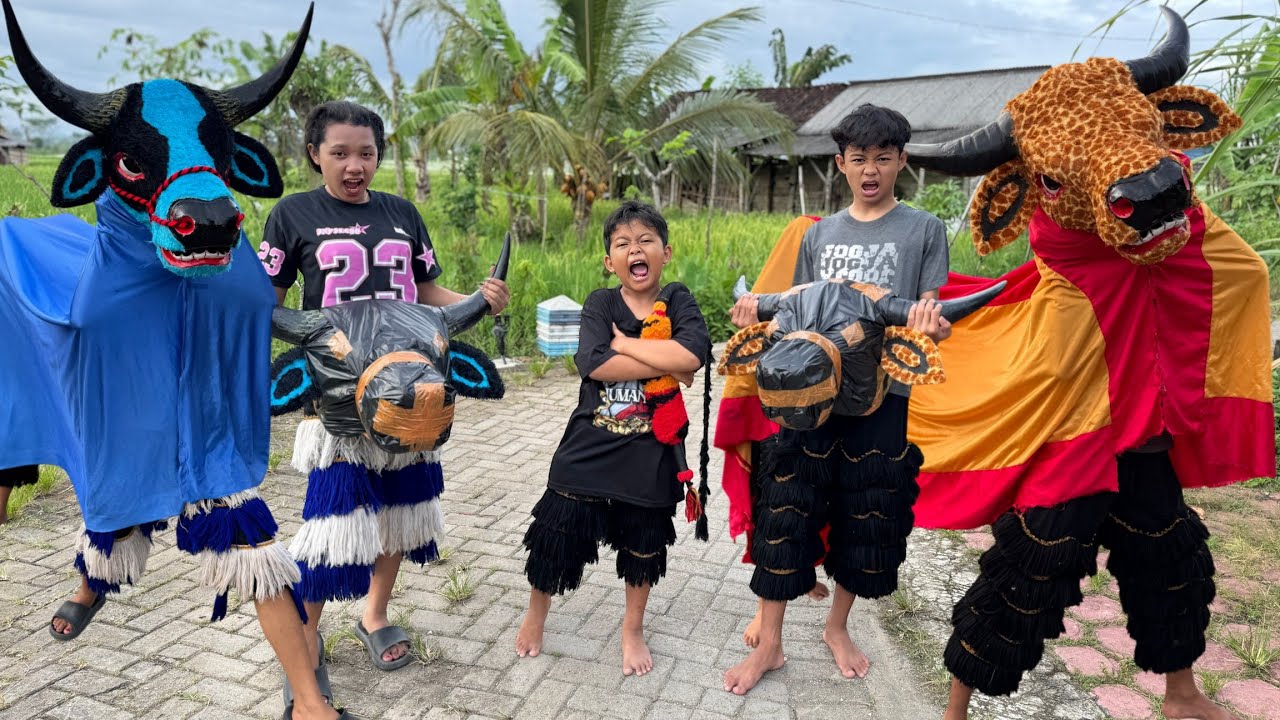 VICHO MEREVIEW BANTENGAN BEROT JERAPAH DAN BANTENGAN BEROT HITAM BIRU 