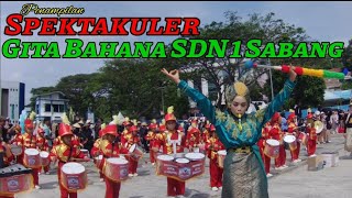 SPEKTAKULER.!.!.! DRUMBAND SDN 1 SABANG MERIAHKAN SABANG MARINE 2024