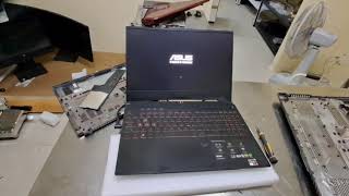 Gaming Laptop Cleaning &amp; Thermal Paste Replacement | ASUS Repair Pattaya