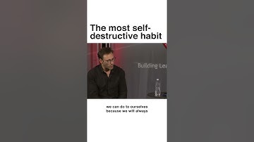 #self #UNEXPECTED #gyan #simonsinek  The most self destructive habit explain by simon sinek