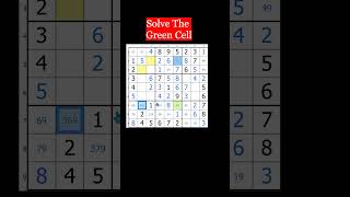 How To Solve Sudoku 2-String Kites Shorts 84 #sudoku #puzzle #shorts