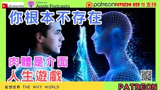 你根本不存在 | 肉體是介面 | 人生遊戲 | 一切皆虛幻 | 地球監獄