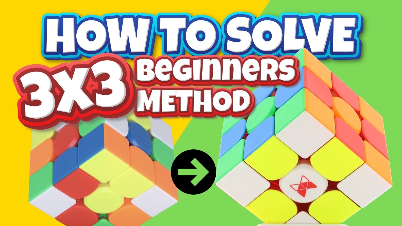 EASIEST GUIDE: 3x3 Beginners Method - YouTube