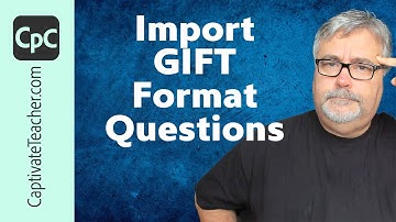 Import GIFT Format Quiz Questions into Adobe Captivate