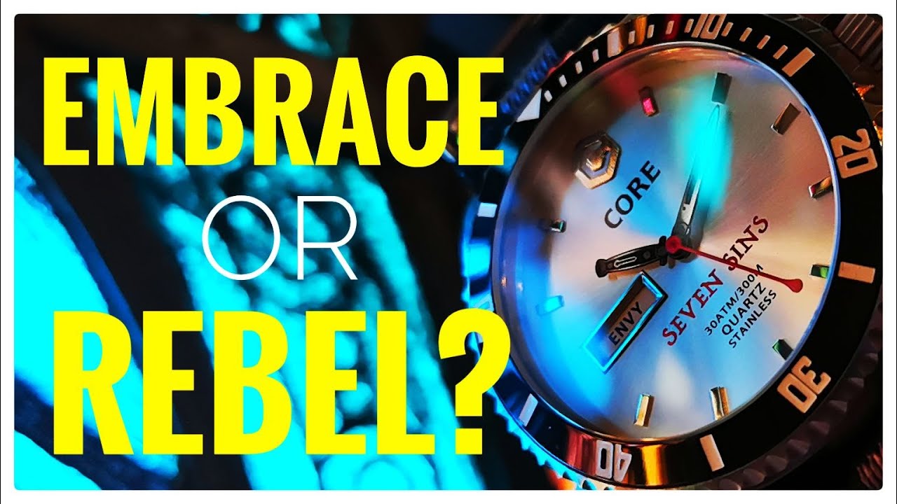 CORE TIMEPIECES 7 SINS QUARTZ DIVER