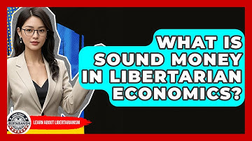 What Is Sound Money In Libertarian Economics? - Learn About Libertarianism