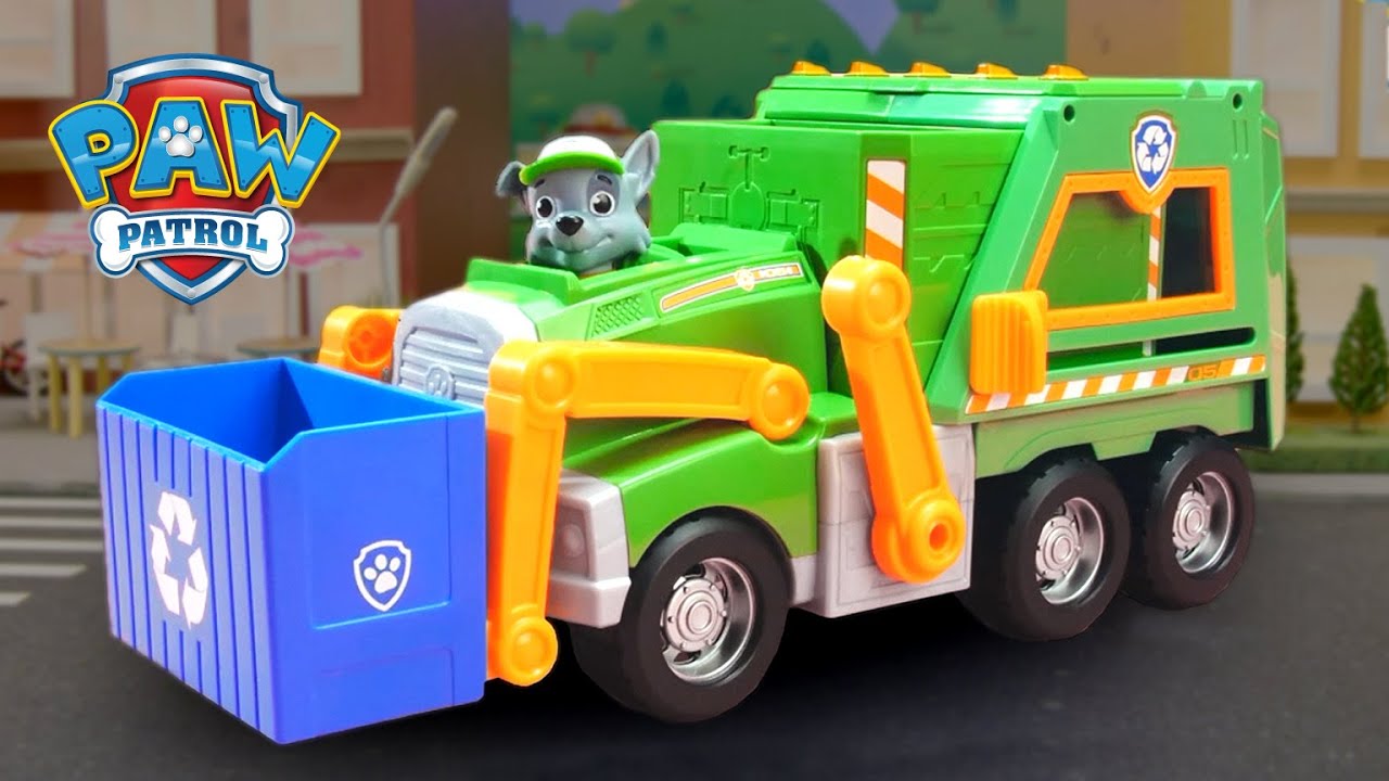 PAW Patrol Rocky’s Reuse It Truck! PAW Patrol Official & Friends - PAW Patrol Rocky’s Reuse It Truck! PAW Patrol Official & Friends
