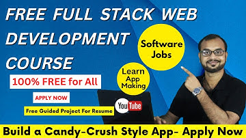 Free Full Stack Web Development Course | Free training + 100% placement assistance in FS Development