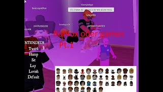 Roblox Oder Games Part 1 It Was Not Good
