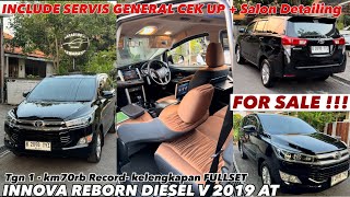 FOR SALE : INNOVA REBORN V DIESEL 2019 AT #jualbelimobilbekas #innovadiesel #reborn #dieselcars