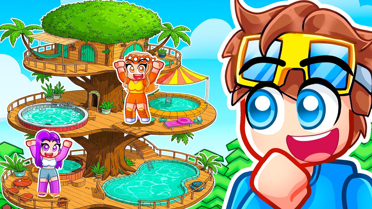 Spending $100,000 For The BEST TREEHOUSE In Roblox!