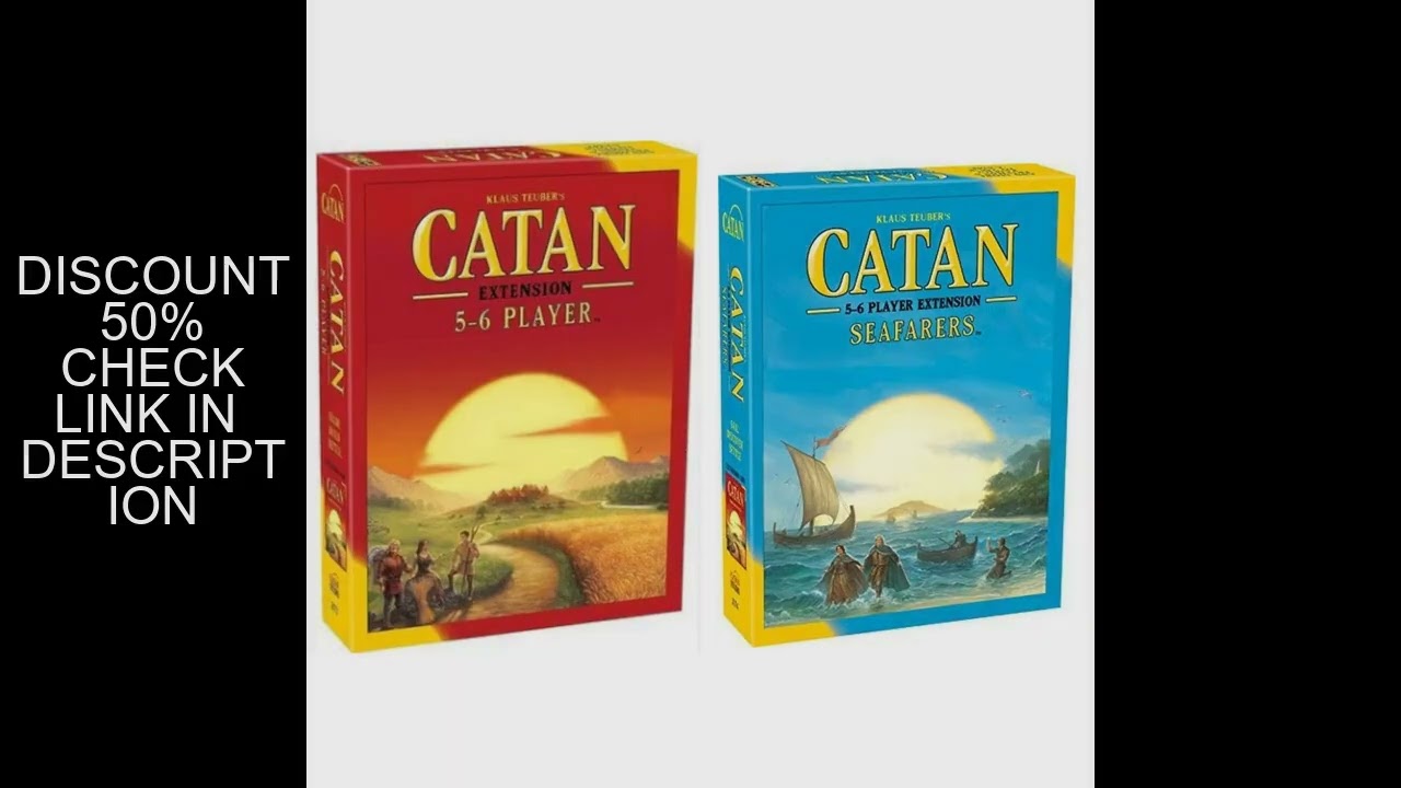CATAN board game 5-6 player expansion - Expand your CATAN game to fit more players, suitable for chi