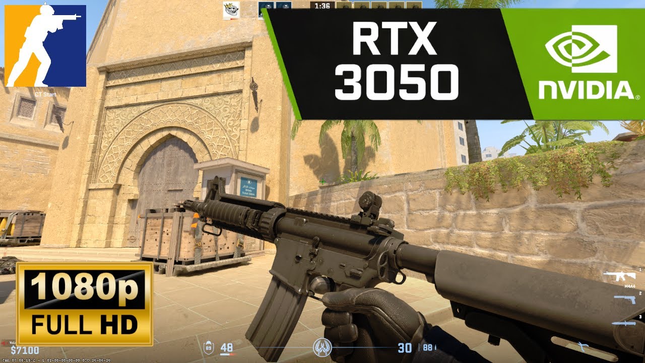 RTX 3050 6GB Laptop | Counter Strike 2 (1080p) Benchmark