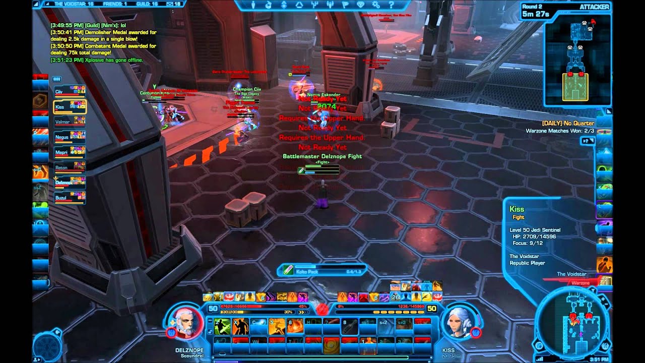 Battlemaster Swtor SWTOR Battlemaster Delznope FIGHT - Sawbonez PVP Gameplay - Voidstar ...