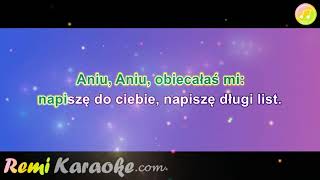 Download Lagu Barabara - Aniu, Aniu obiecałaś (karaoke - RemiKaraoke.com) MP3