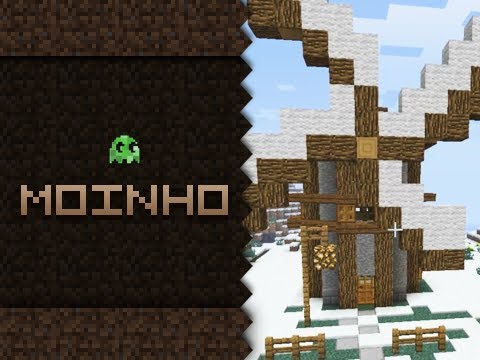 Minecraft PE: COMO CONSTRUIR UM MOINHO DE VENTO MEDIEVAL 