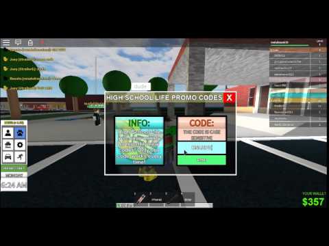 Roblox High School Life Glider Code Expired Youtube - high school life roblox fan club