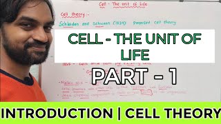 Cell the unit of life | Part 1 | Introduction | Cell theory