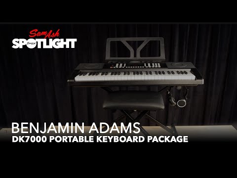 Benjamin Adams DK7000 Beginner Keyboard | Unbox and Demo