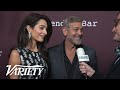 George and Amal Clooney on the Red Carpet at 'The Tender Bar' Premiere