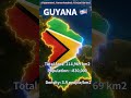 Guyana’s INSANE Oil Boom! 🇬🇾 GDP Explosion, Population & Military Stats Explained #GeoFlash #Guyana