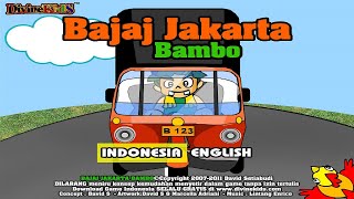 Mengeksplor Jakarta Dengan Bajaj - Bajaj Jakarta Bambo | Divine Kids screenshot 3