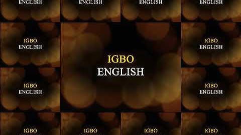 English/Igbo : Sleep Learning : 250 Basic Words and Phrases ~ Binaural Beats ~ 1 Hour